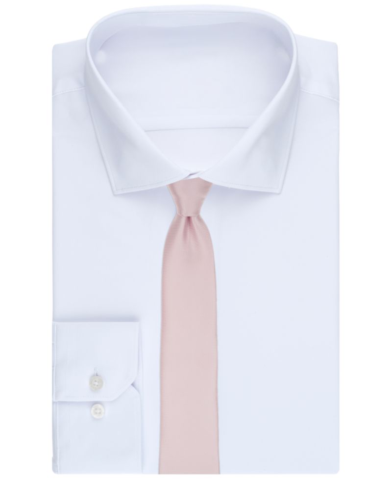 Men's Burnel Micro Check Slim Tie