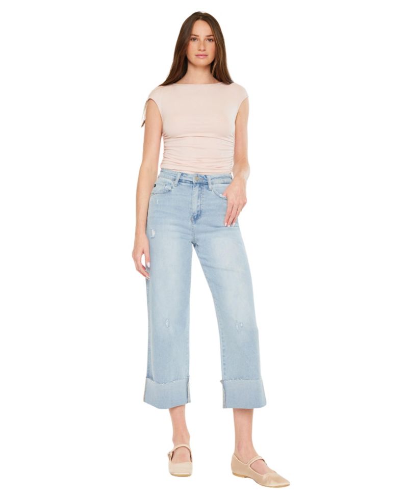 Women's Sully 90's Crop Wide-Leg Jeans