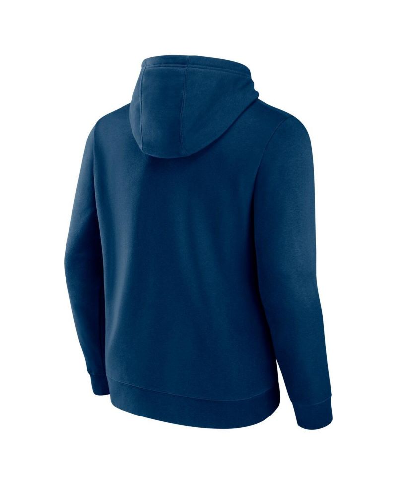 Men's Navy Seattle Kraken Special Edition 2.0 Wordmark Pullover Hoodie