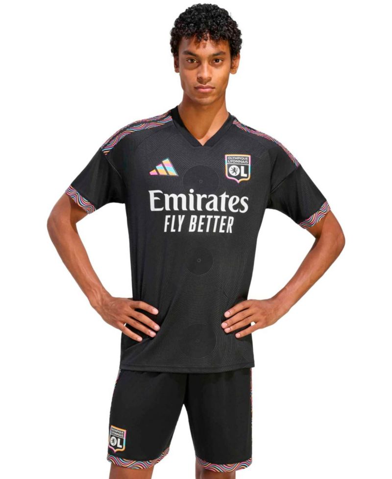 Men's Black Olympique Lyonnais 2026/27 Third Replica Jersey