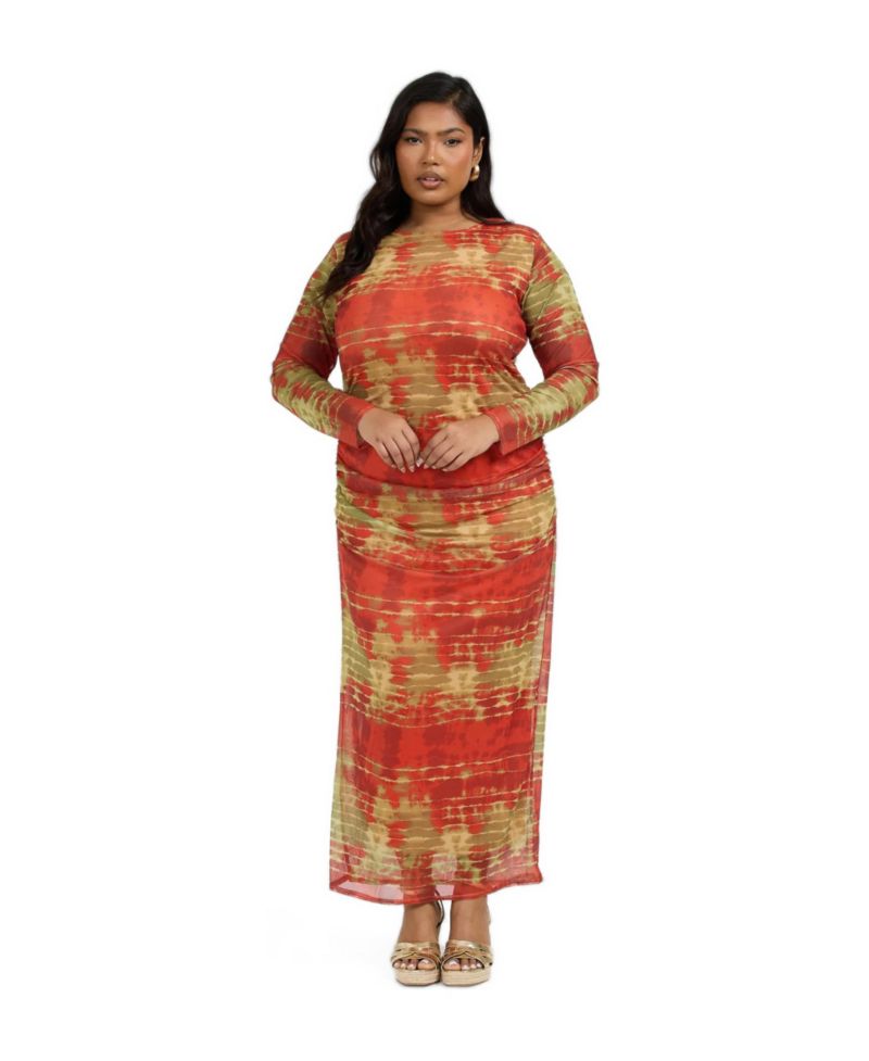 Women's Tye Dye Midi Dress