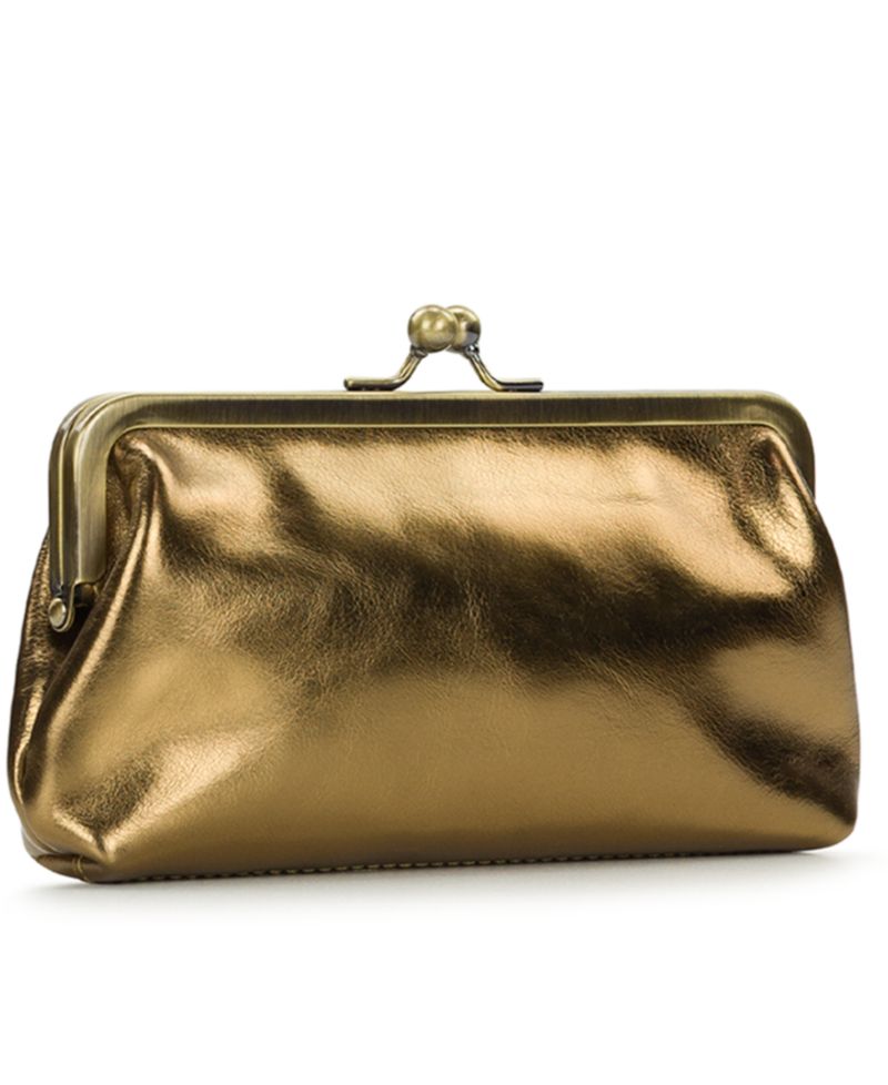 Mini Potenaz Leather Frame Crossbody Bag