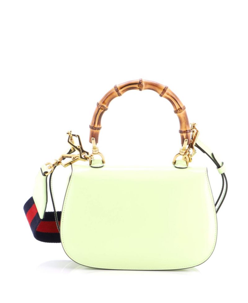 Small Bamboo 1947 Top Handle Bag Leather