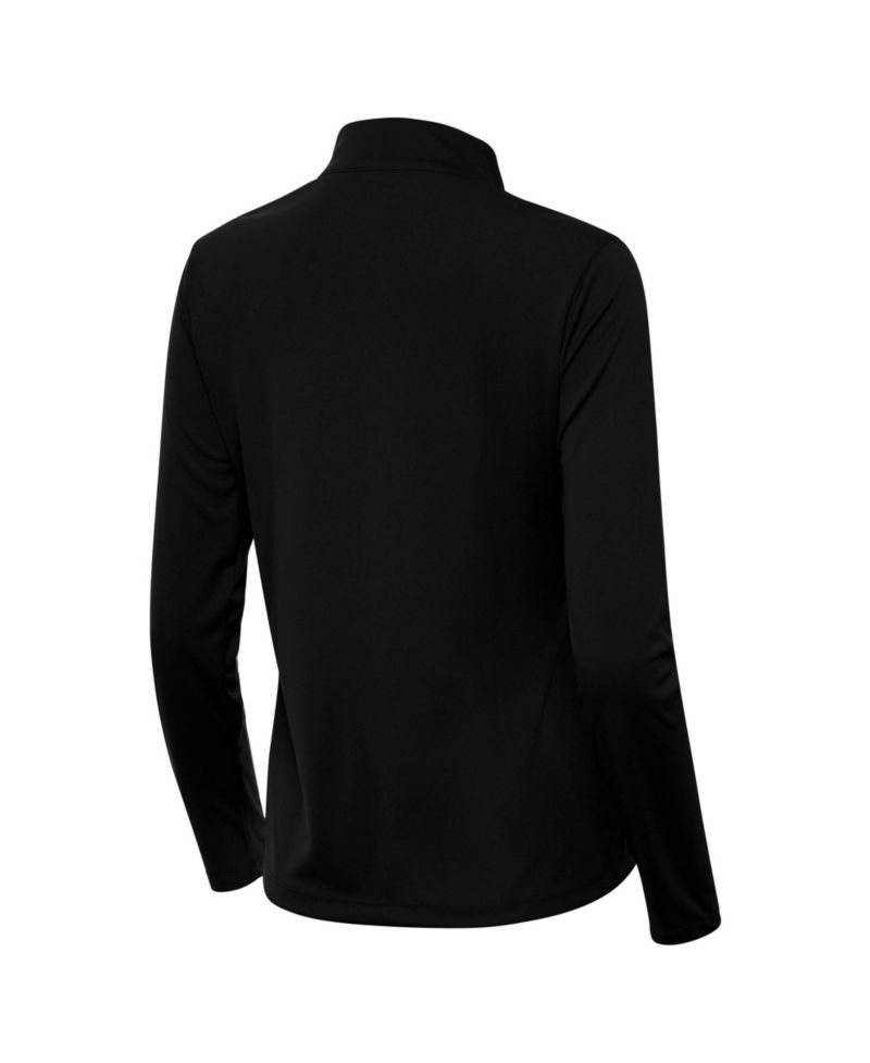 Women's Black France National Team Statement Half-Zip Pullover Sweatshirt