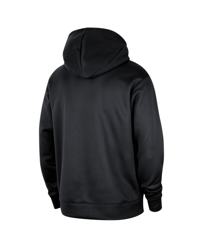 Men's Black Toronto Raptors 2024/25 Spotlight On-Court Practice Performance Pullover Hoodie