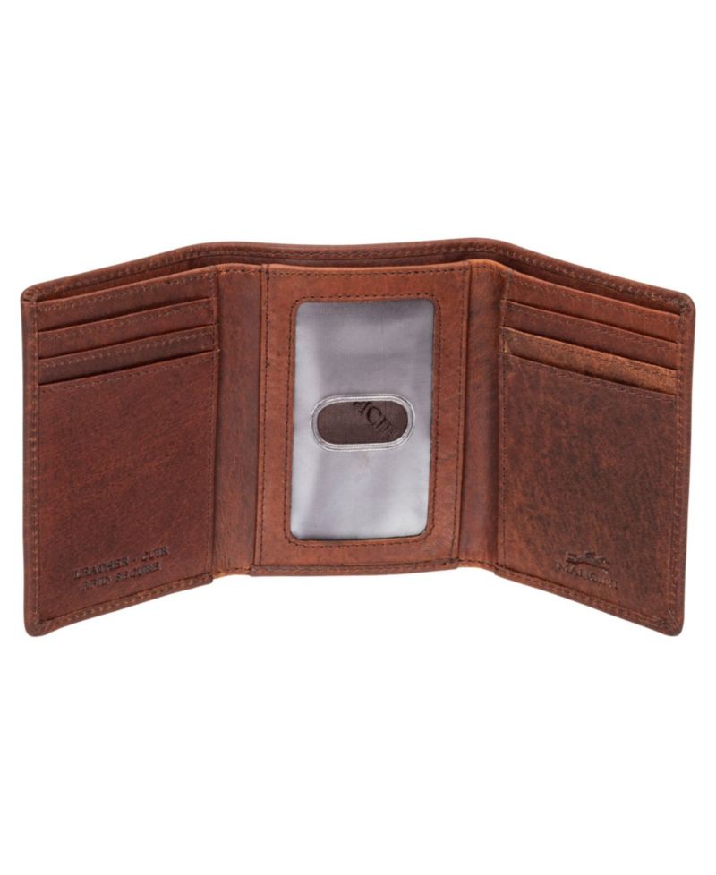 Men's Buffalo RFID Secure Trifold Wallet