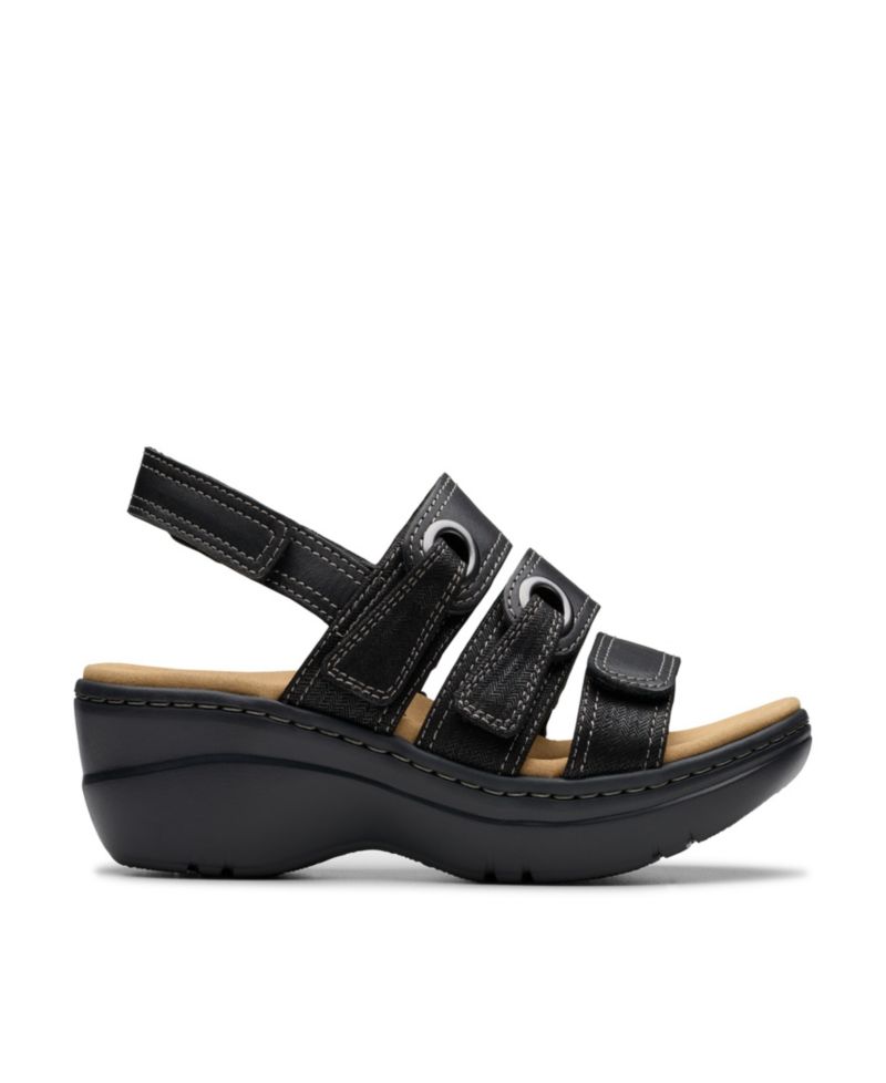 Merliah2 Bali Wedge Leather Casual Sandals
