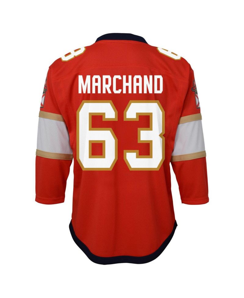 Big Boys and Girls Brad Marchand Red Florida Panthers Home Replica Jersey