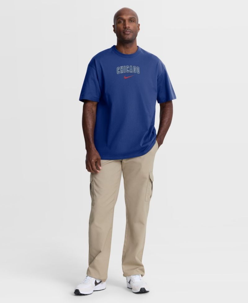 Men's Royal Chicago Cubs City Name Max90 T-Shirt