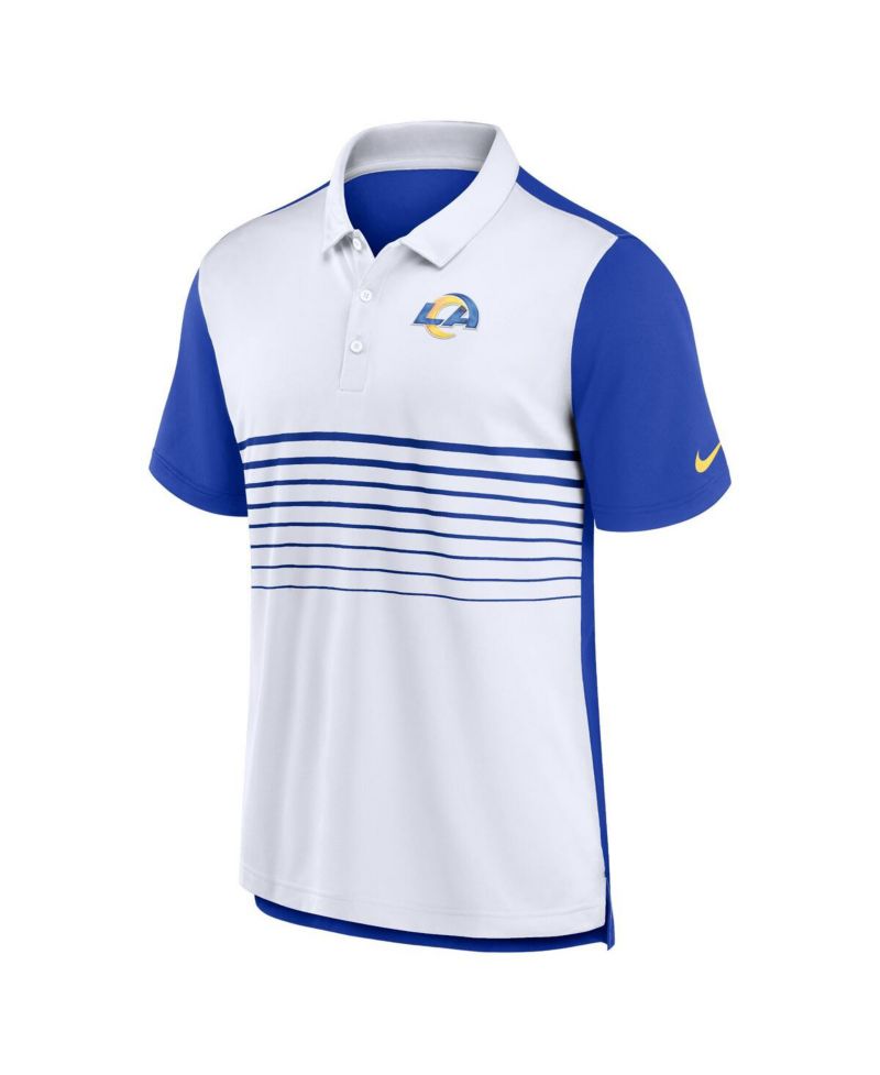 Men's Royal/White Los Angeles Rams Fashion Performance Polo