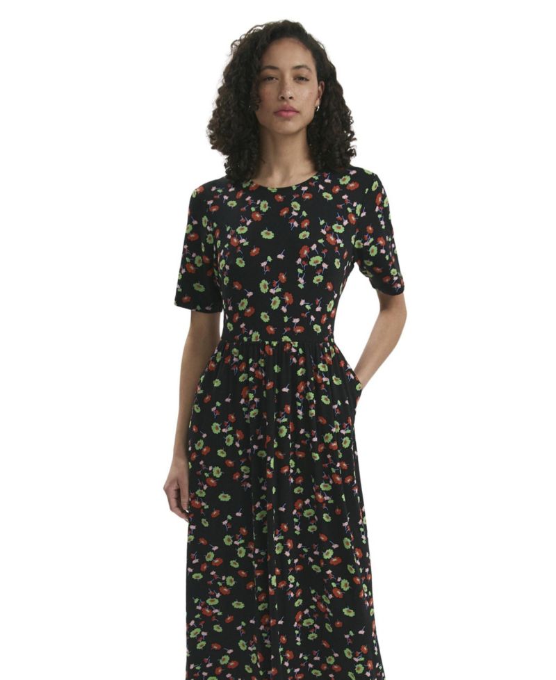 Women's Kathryn Floral Midi T-Shirt Dress