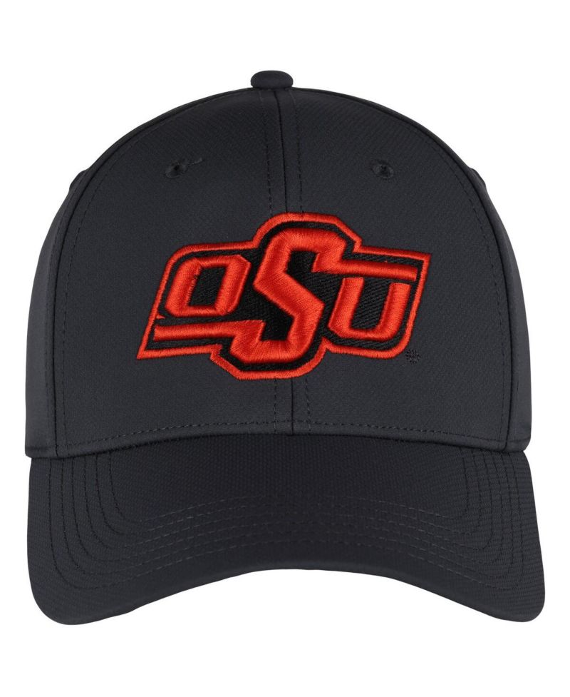 Men's Graphite Oklahoma State Cowboys Stratus AeroSphere Adjustable Hat
