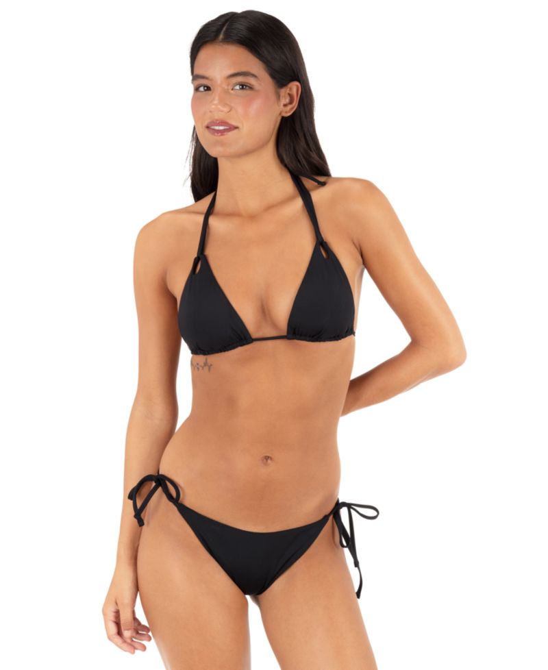 Women's Solid Tri Bikini Top