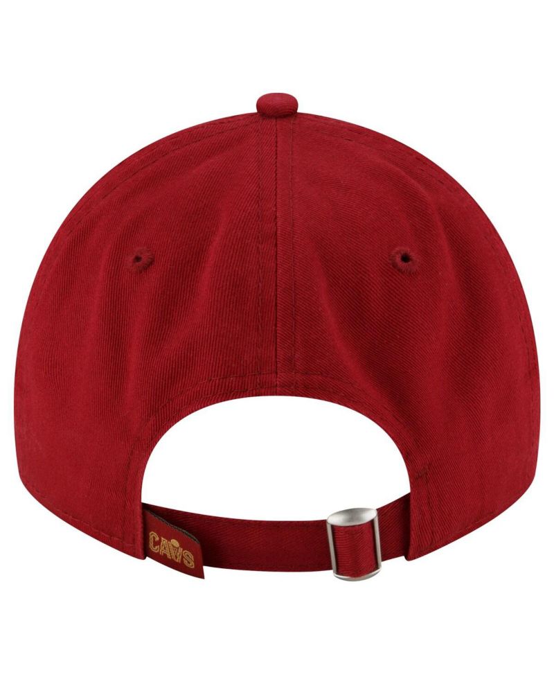 Men's Wine Cleveland Cavaliers Team 2.0 9TWENTY Adjustable Hat
