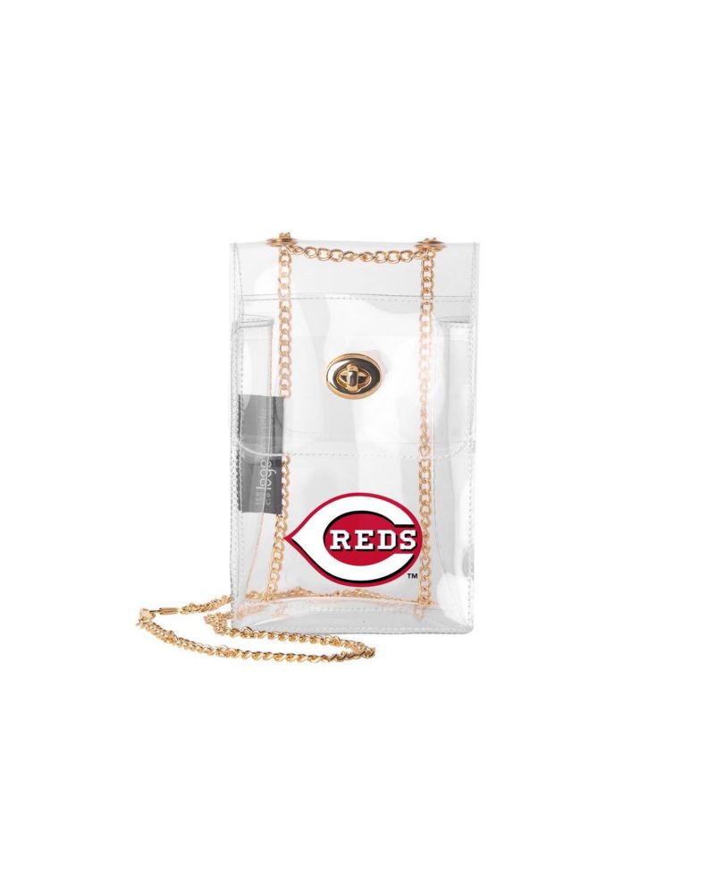 Cincinnati Reds Clear Essential Crossbody Purse