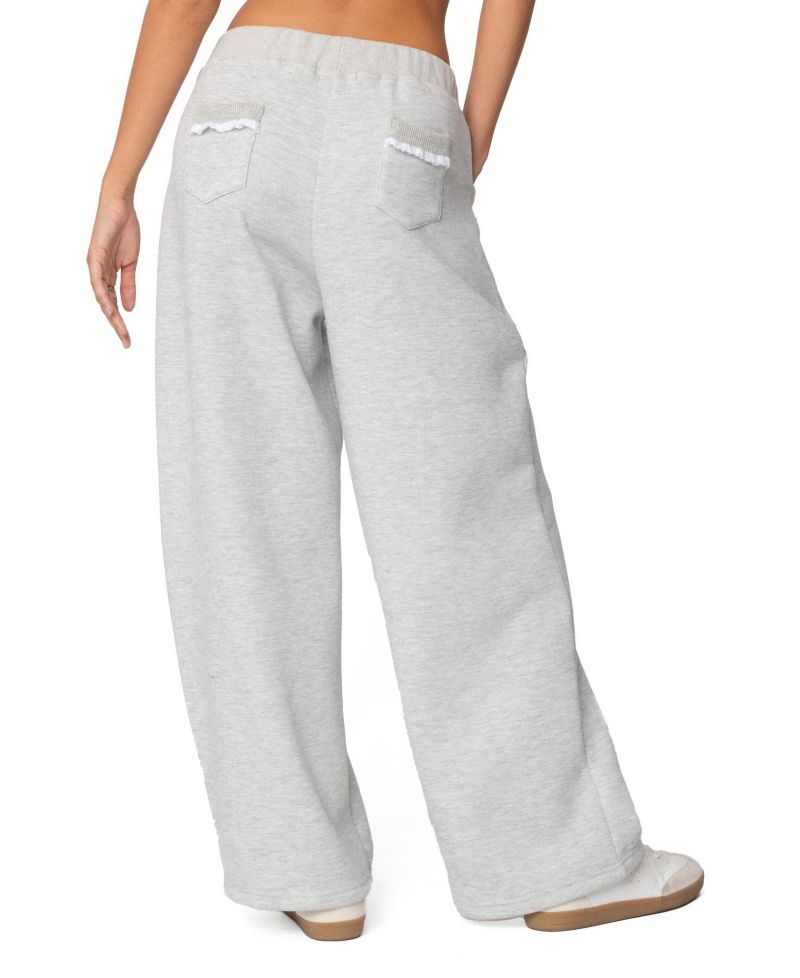 Women's Ashtin Ruffle Trim Sweatpants
