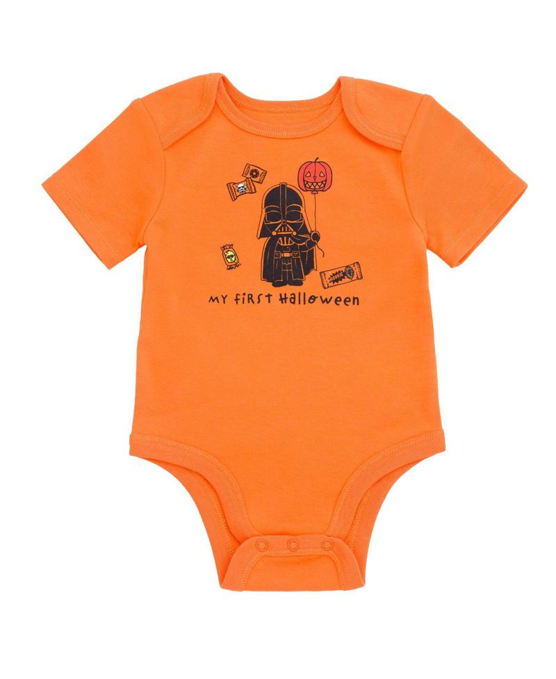 Darth Vader Baby Boys' ( new born to 24 M ) Short Sleeve Bodysuit
