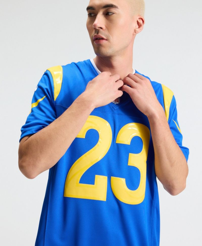 Men's Kyren Williams Royal Los Angeles Rams Vapor F.U.S.E. Stitched Limited Jersey