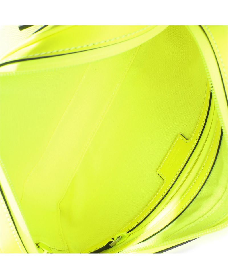 Fluorescent Yellow Rubber Effect Monogram GG Crossbody Bag