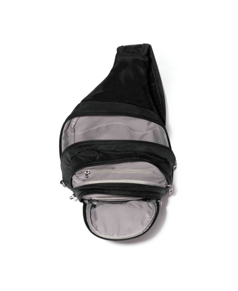 Securtex Anti-Theft Multi Zip Sling Bag
