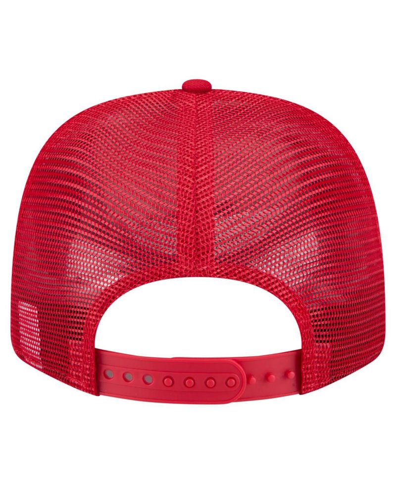 Men's Red Cincinnati Reds Flag 9SEVENTY COOLERA Stretch-Snap Hat