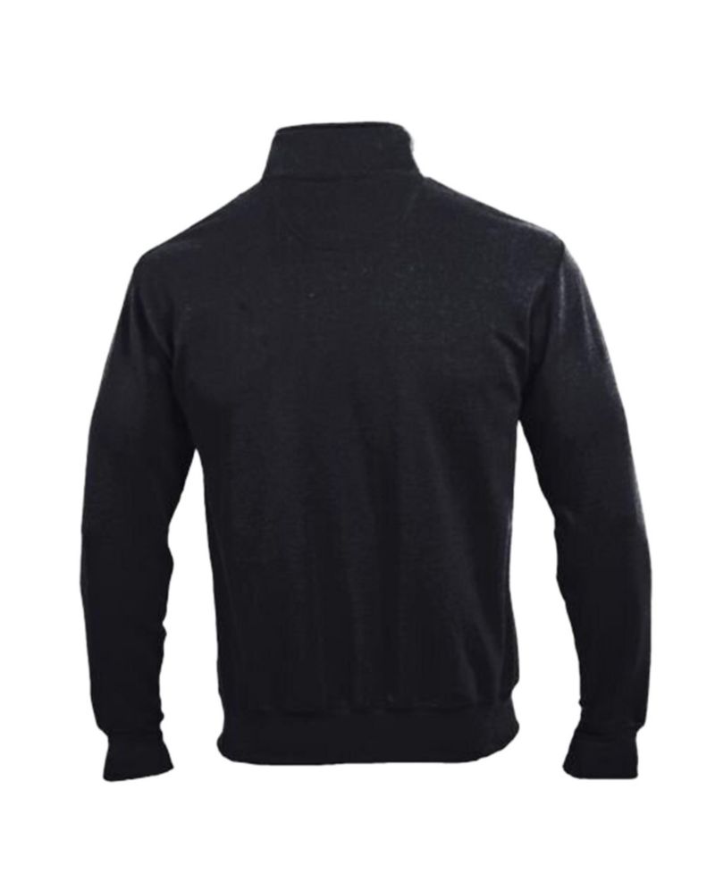 Men's Black NC State Wolfpack Power blend Quarter-Zip Pullover