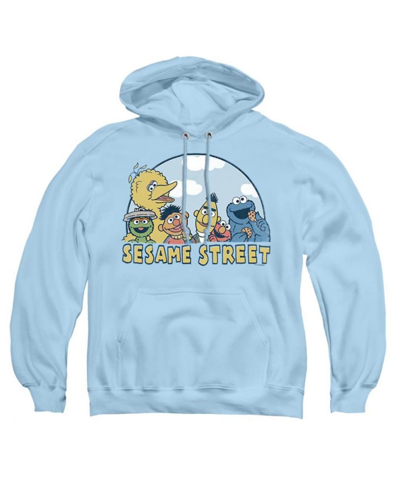 Men's Graphic Kangaroo-Pocket Hoodie