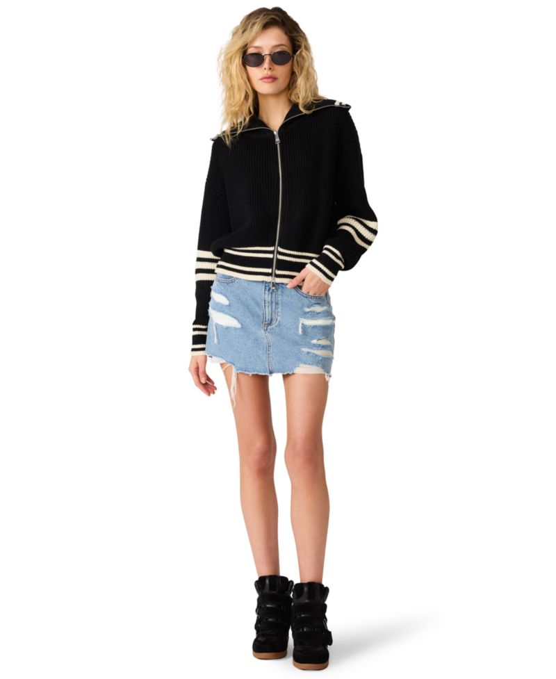 Women's Dara Zip-Front Sweater