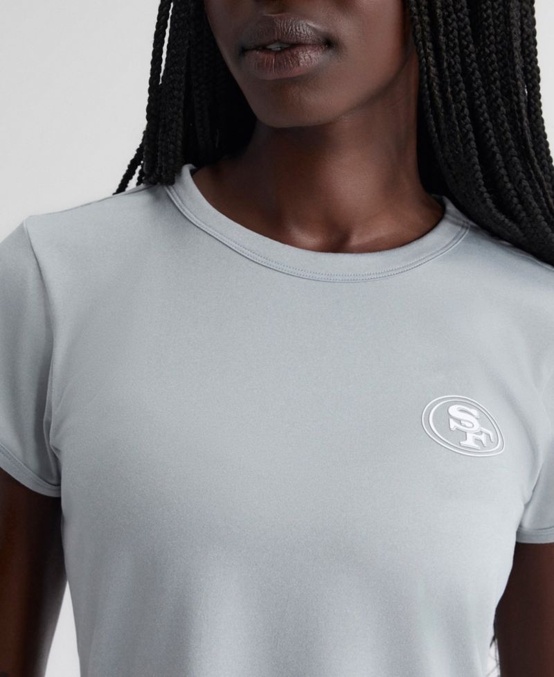 Women's Blue San Francisco 49ers Clutch T-Shirt