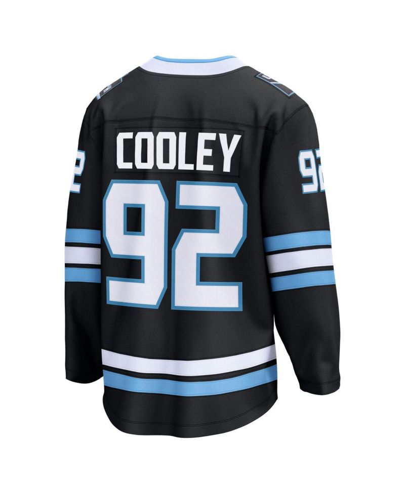 Men's Logan Cooley Black Utah Mammoth Home Breakaway Player Jersey
