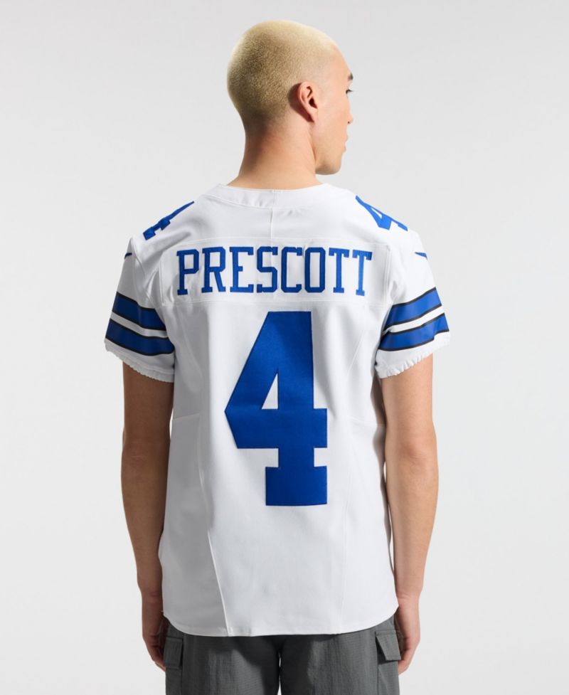Men's Dak Prescott White Dallas Cowboys Vapor F.U.S.E. Elite Jersey