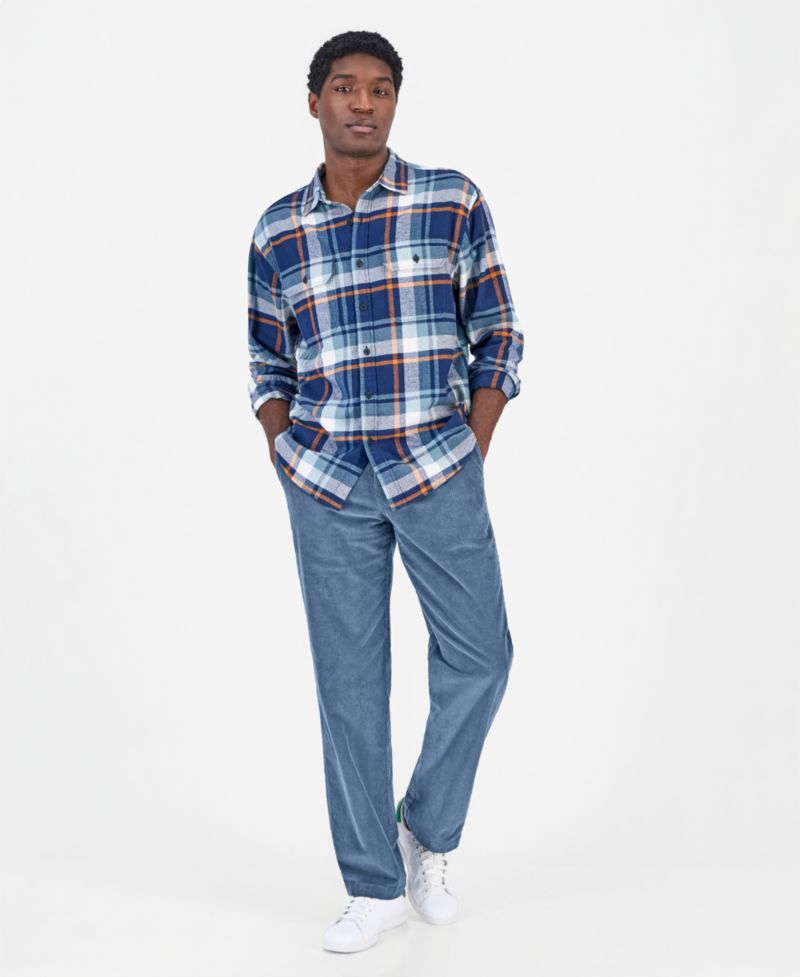 Men's Zed Corduroy Straight-Fit Pants