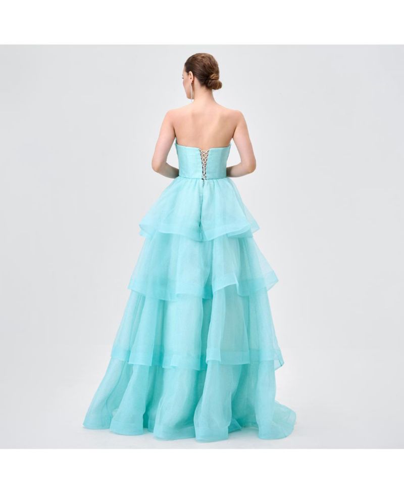 Women's Tiff Strapless Tiered Ball Gown