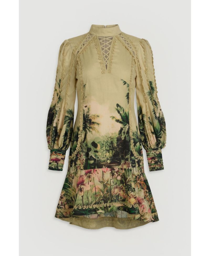 Women's Botanical Mini Dress