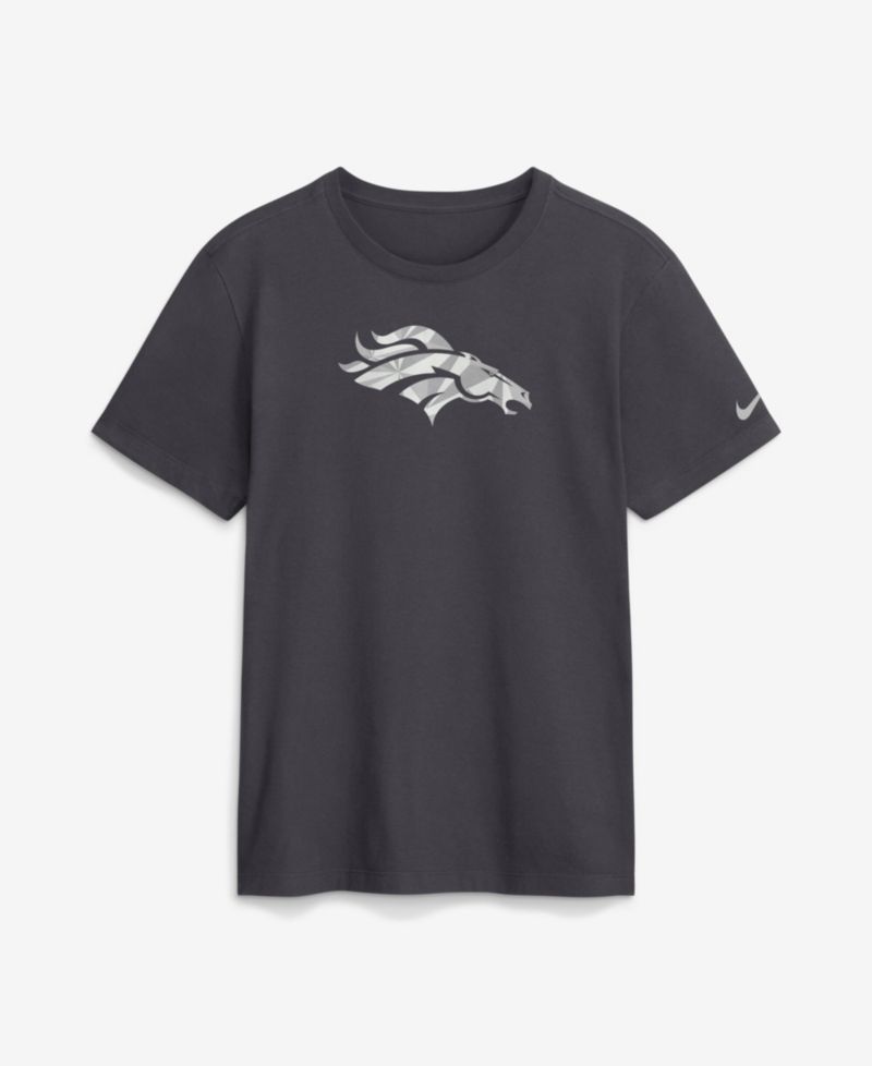 Men's Denver Broncos Fractal Logo T-Shirt
