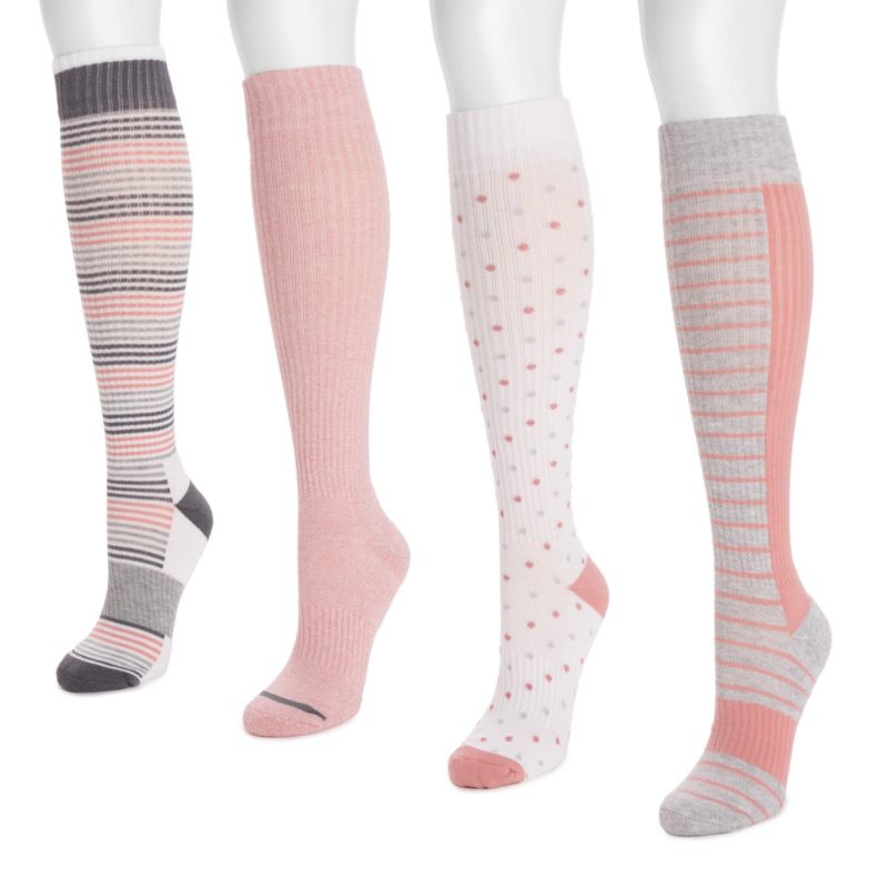 Women's 4pk Compression Sock-Wide
