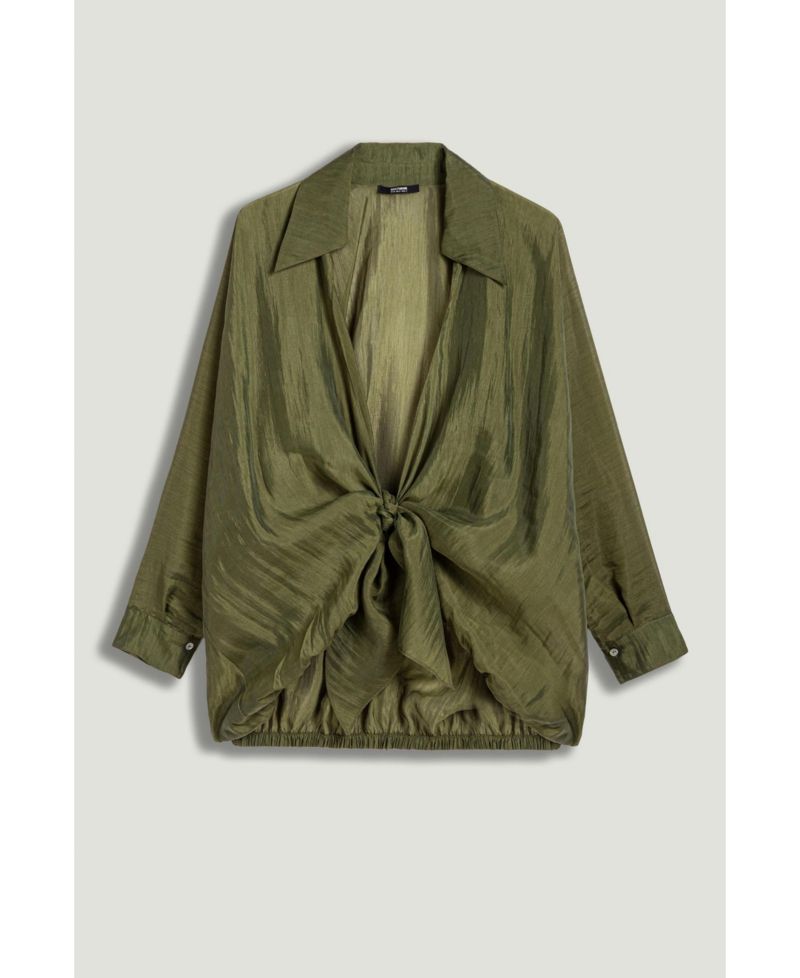 Women's Fluid Open-Front Shirt