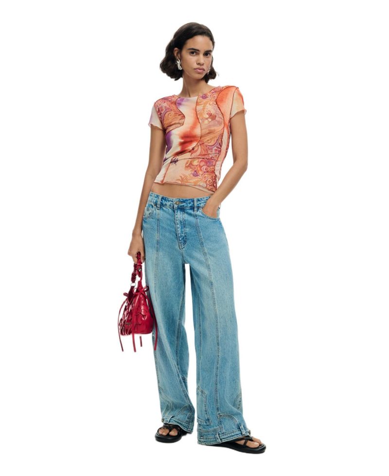 Women's Small Bag Flower Appliques