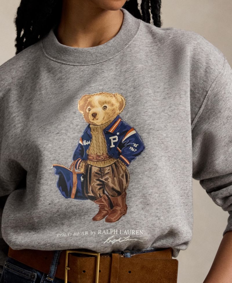 Women's Polo Bear Crewneck Sweatshirt