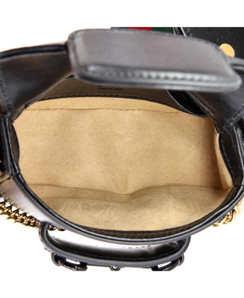 Horsebit 1955 Flap Wallet with Strap Leather