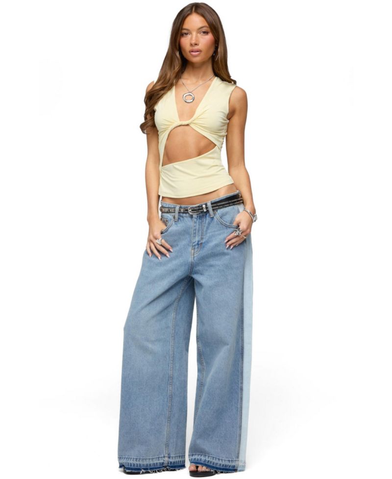 Women's Miranda Twist Cutout Top