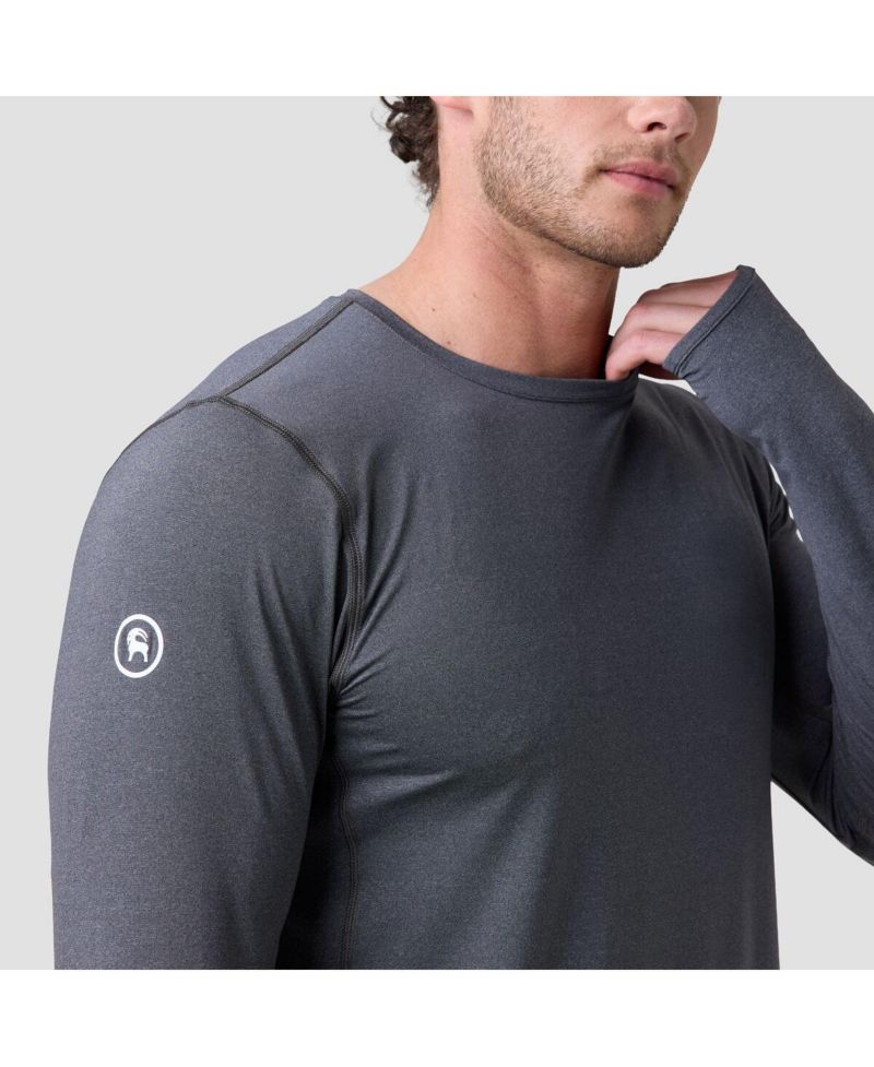 Men's Tahoe Pro LT Sun Long-Sleeve Crew Performance Shirts Long Sleeve