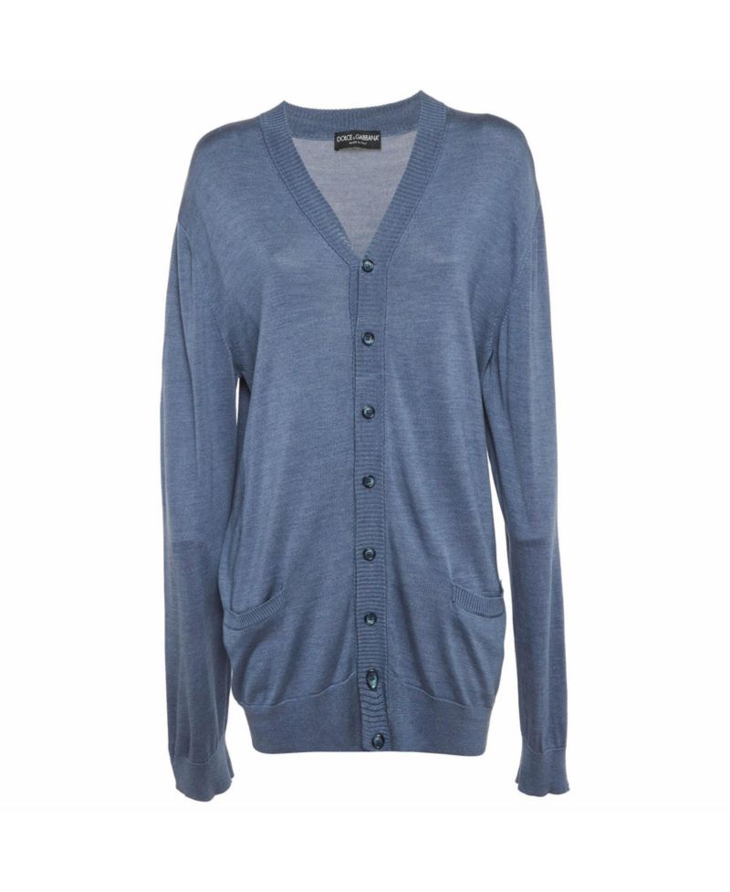 Men's Silk Knit Cardigan
