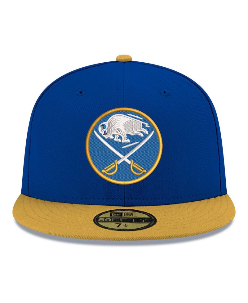 Men's Royal Buffalo Sabres Core Logo Two-Tone 59FIFTY Fitted Hat