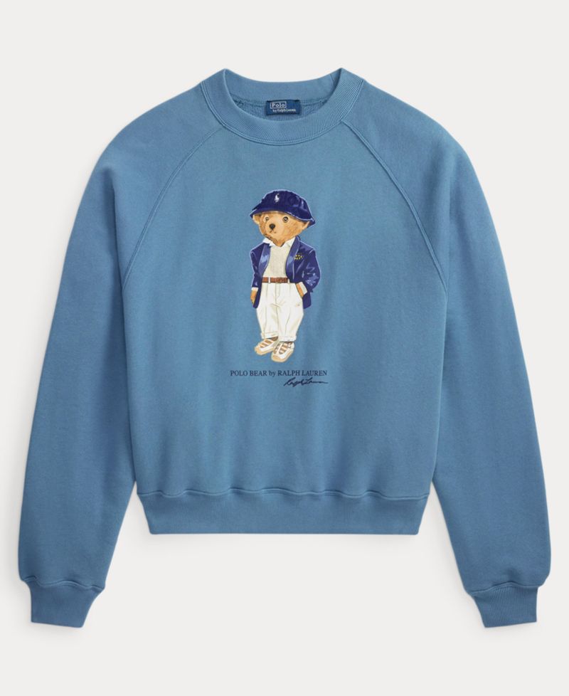 Женская толстовка Polo Bear с круглым вырезом горловины