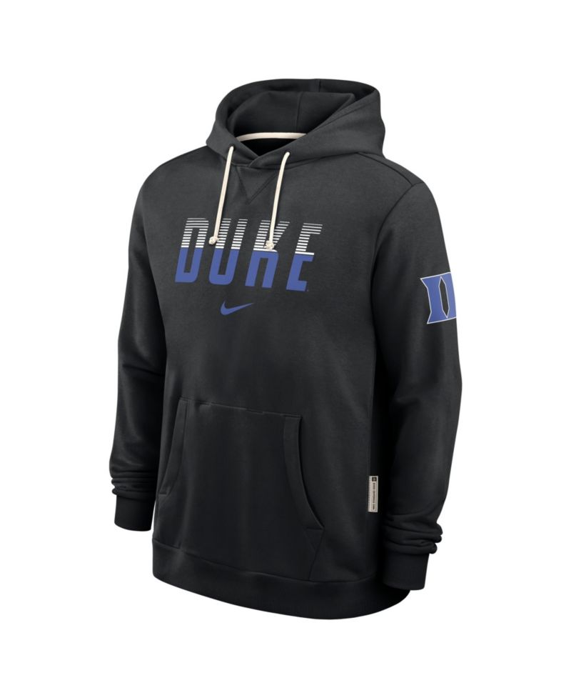 Men's Black Duke Blue Devils 2026 Sideline Standard Issue Dri-FIT Hoodie