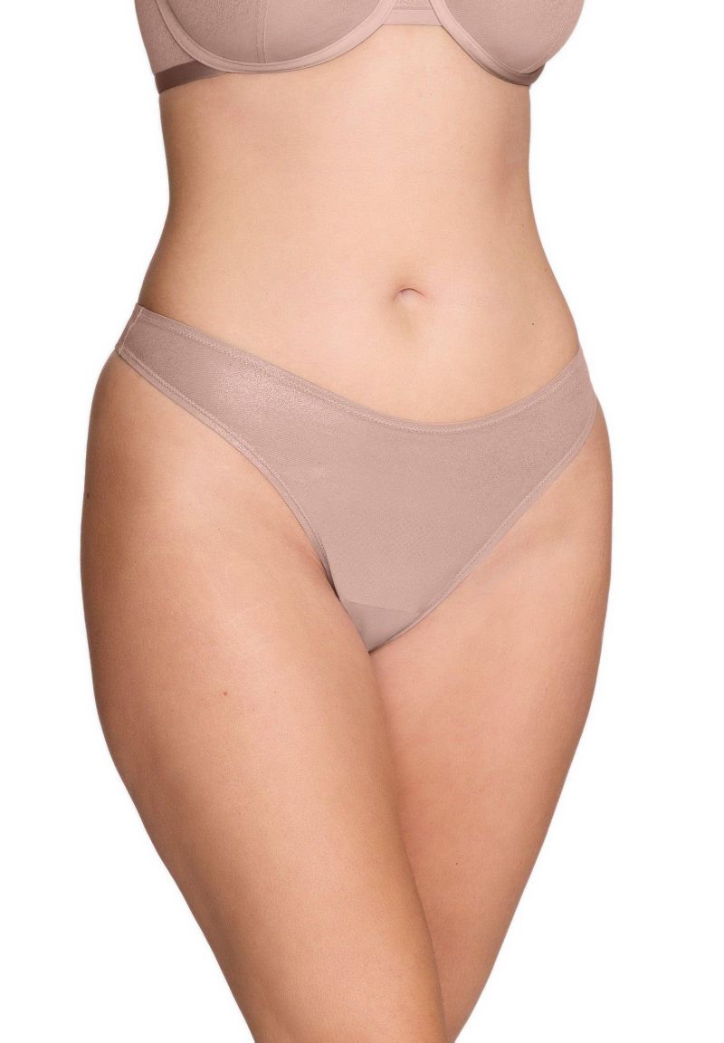 Plus Size The Thong - Mesh