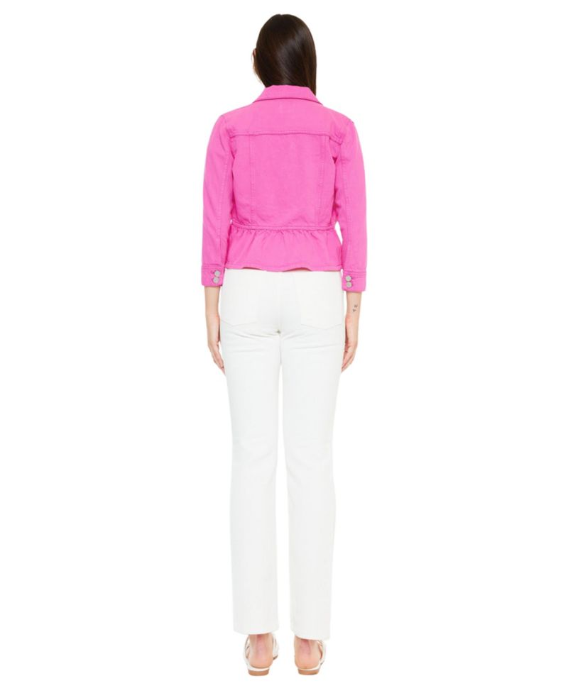 Women's Marilou Peplum Denim Jacket