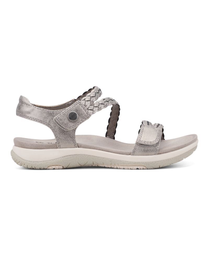 Women's Stellon Braided Strappy Flat Sandals