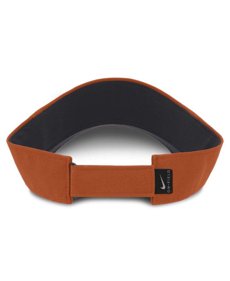 Men's and Women's Texas Orange Texas Longhorns 2026 On-Field Ace Adjustable Visor